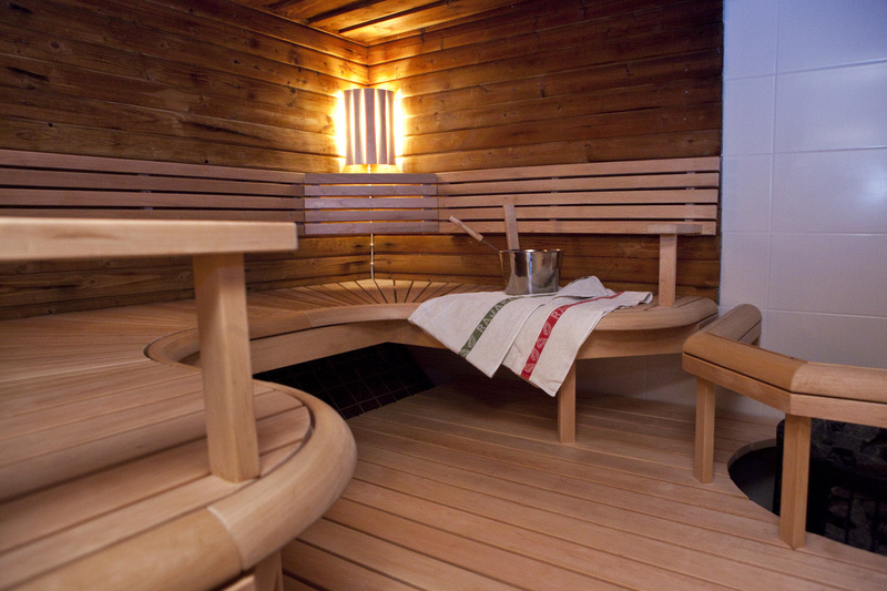 Image: Electric sauna at the basement of the main building.